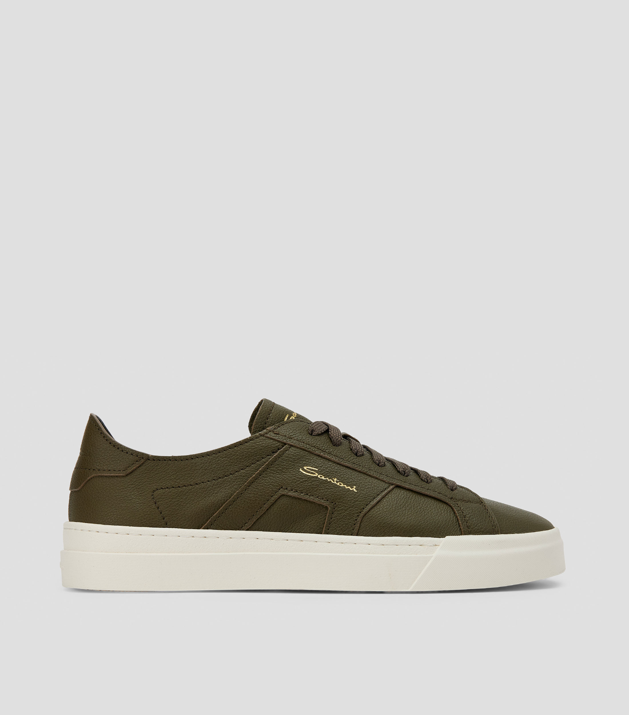 Tenis casuales en piel Hombre